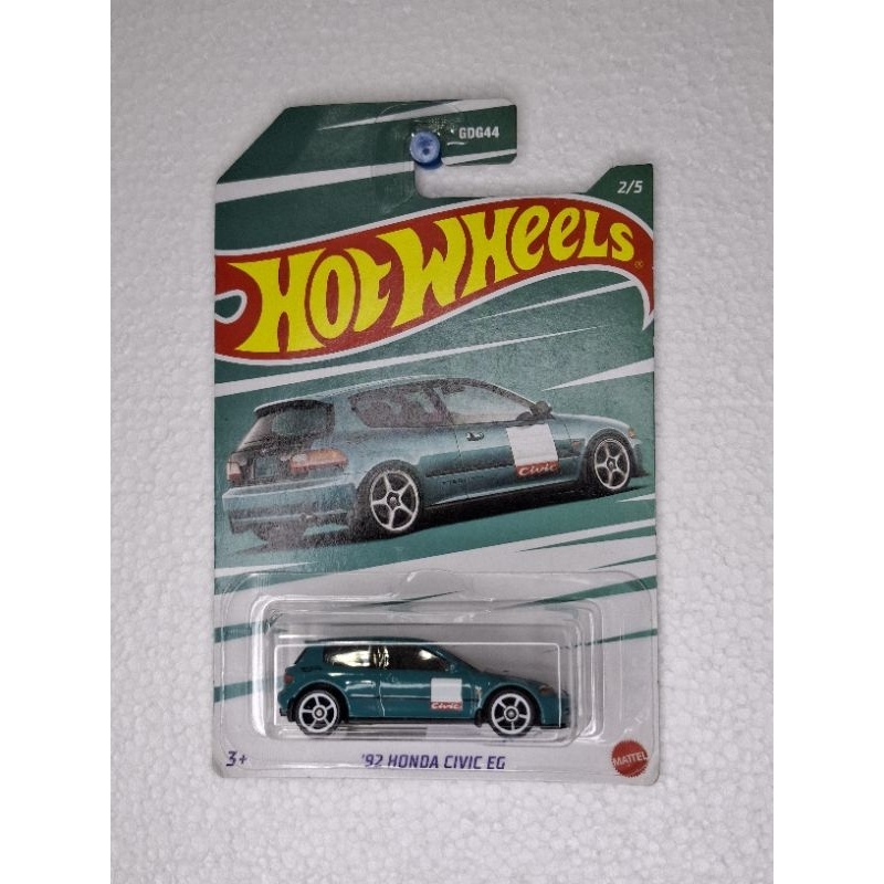 Hot Wheels Honda Civic EG Hijau