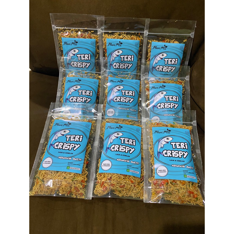 

Teri Crispy/ Teri Cabe Garam / Teri Medan