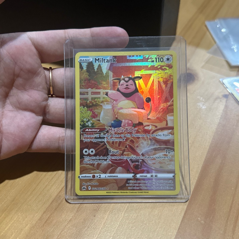miltank crown zenith pokemon tcg