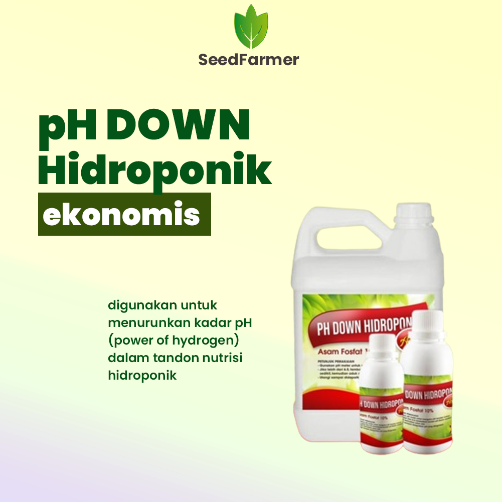 PH UP PH DOWN HIDROPONIK 250 ML Penetral PH Air Nutrisi Tanaman