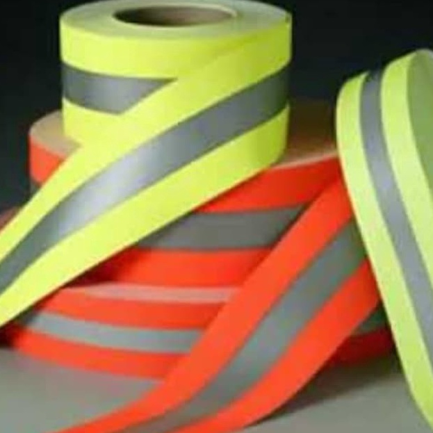

kain pita reflektorscotlite safety tahan apiflame retardant 2 x 1M hijau stabilo