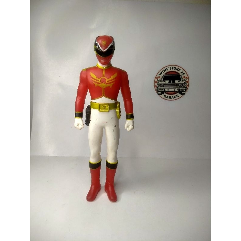 RHS 17 cm Super Sentai TENSOU SENTAI GOSEIGER Red BANDAI Action Figure Original