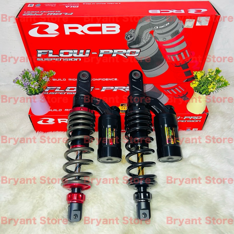 SHOCK BREAKER ORIGINAL RCB FLOW PRO KLIK REBOUND 305MM 330MM 340MM TABUNG ATAS SHOCKBREAKER FLOW-PRO