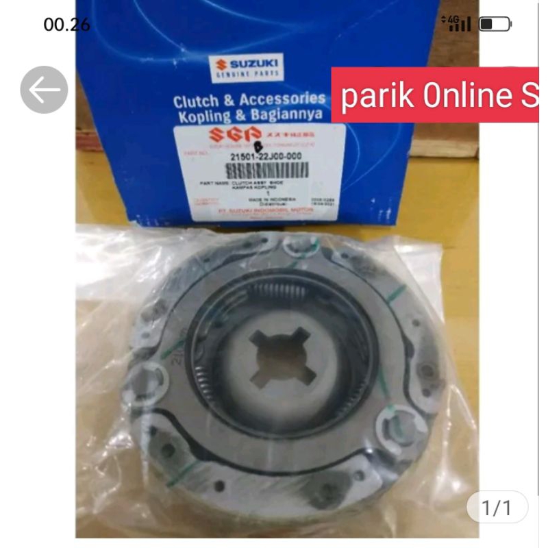 Kampas Ganda Suzuki Shooter Smash FI Young Star