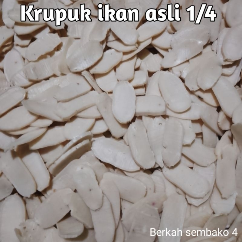 

Krupuk ikan asli 250g
