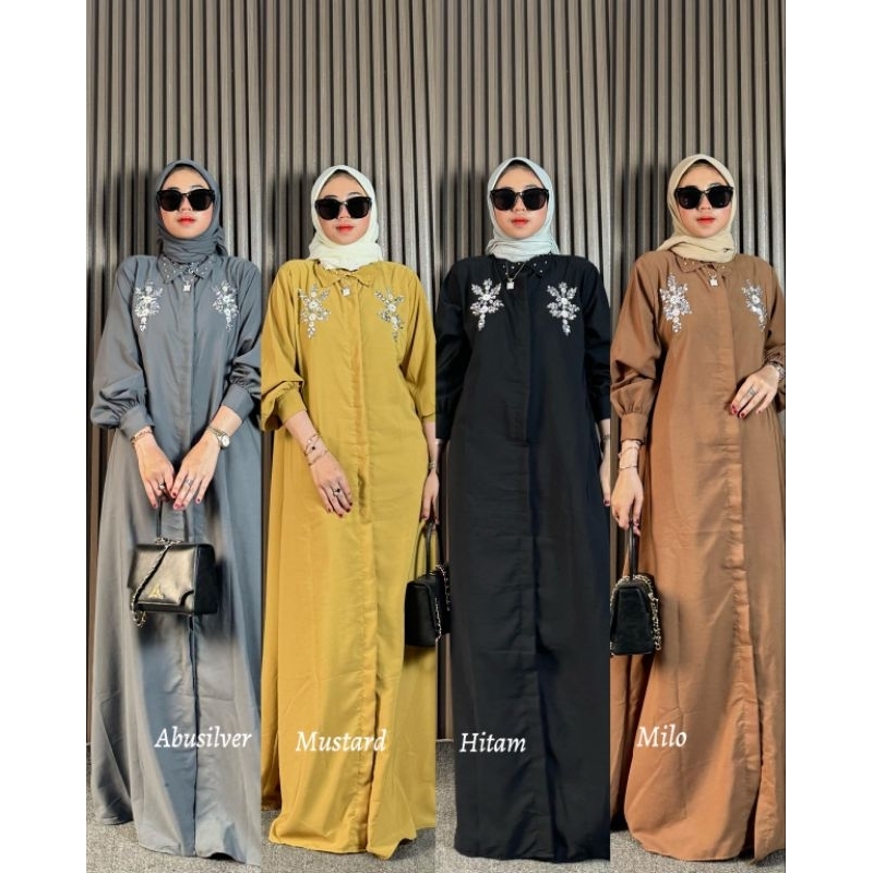 SAHILA SERIES by ANS Busana|Gamis SAHILA SERIES|Abaya SAHILA SERIES by ANS Busana