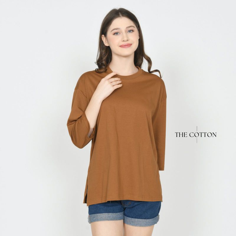 Kaos polos oversize lengan panjang combed 30s / Kaos polos lengan panjang oversize / kaos polos comb