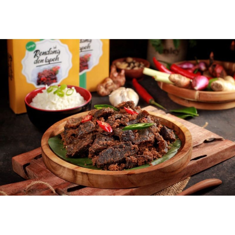 

rendang den lapeh rendang paru asli 350gr premium