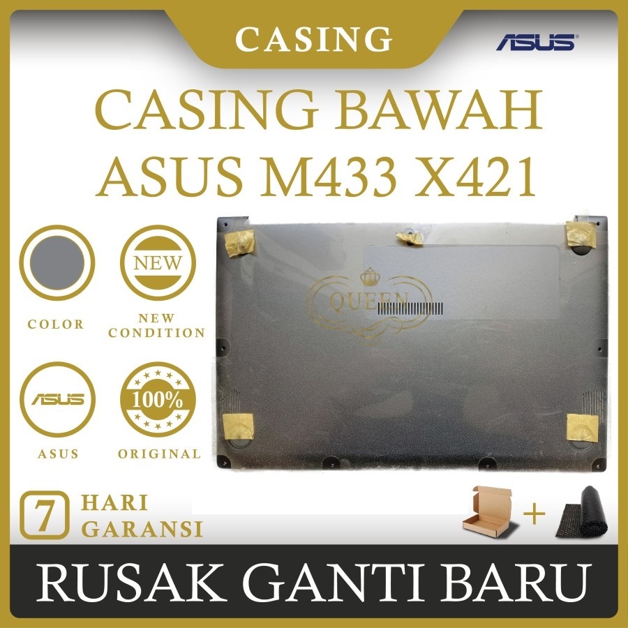 CASING BAWAH LAPTOP ASUS Vivobook S14 M433 X421 ORIGINAL