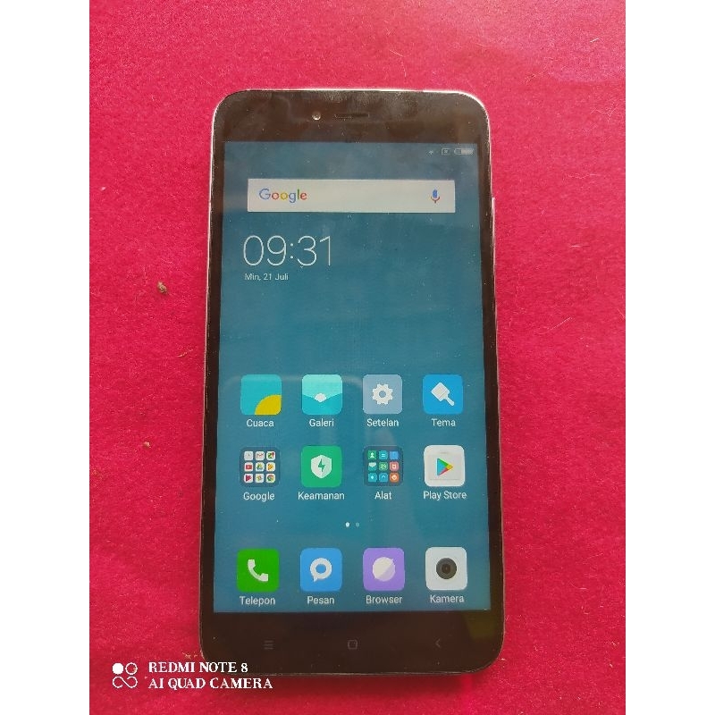 redmi not 5a