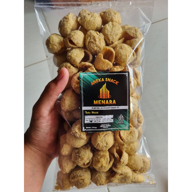 

Tahu Walik Rasa Original Gurih Renyah 250gram
