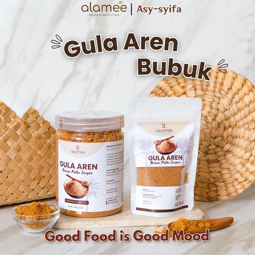 

Gula Aren Bubuk Organik Sugar Premium Semut Powder Natural Organic Pure Gula Murni Manis Asli Palm