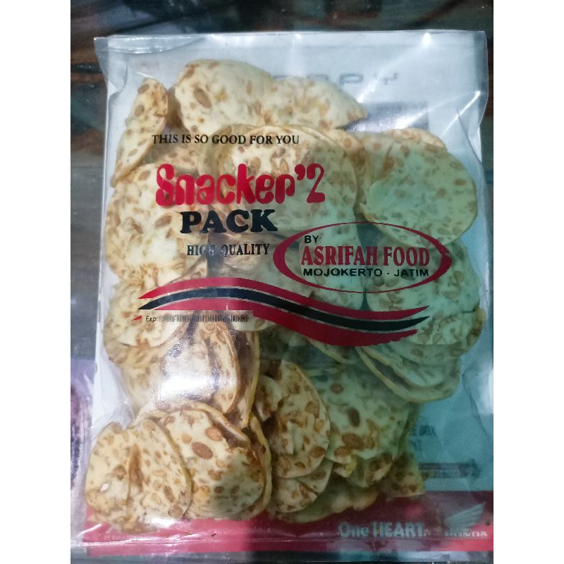 

[BISA COD] Kripik Tempe ±250g