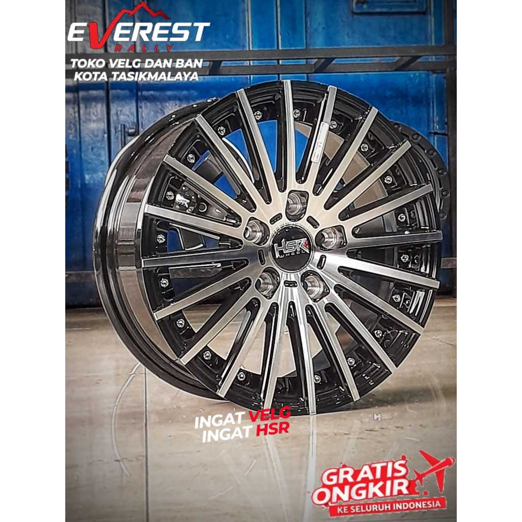 VELG RACING HSR TANDAM RING 15 COCOK UNTUK MOBIL ERTIGA, GRANMAX