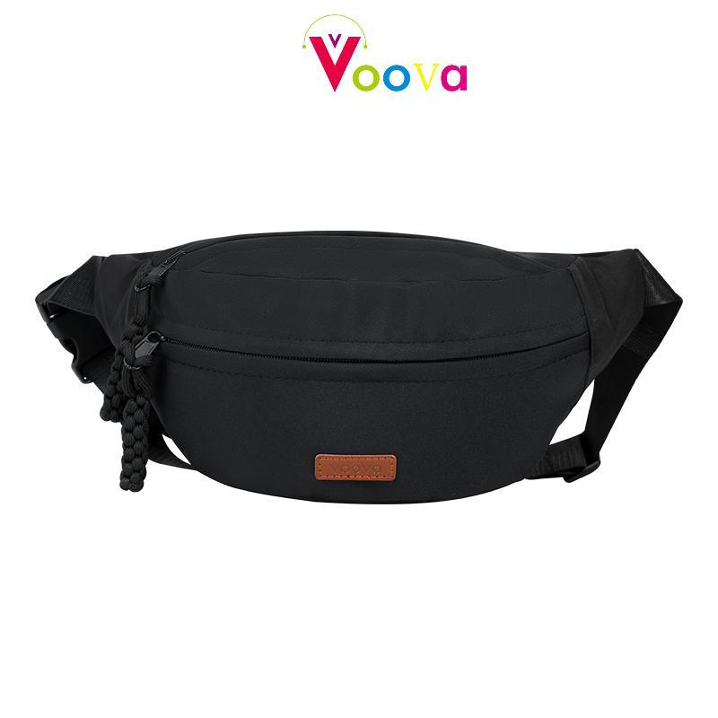 VOOVA Tas Wanita Slingbag  Tas Pinggang Import Tas Punggung Wanita Waistbag Wanita Bahan Nilon Paras