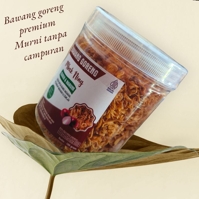 

bawang goreng premium, wangi, renyah, kualitas ekspor