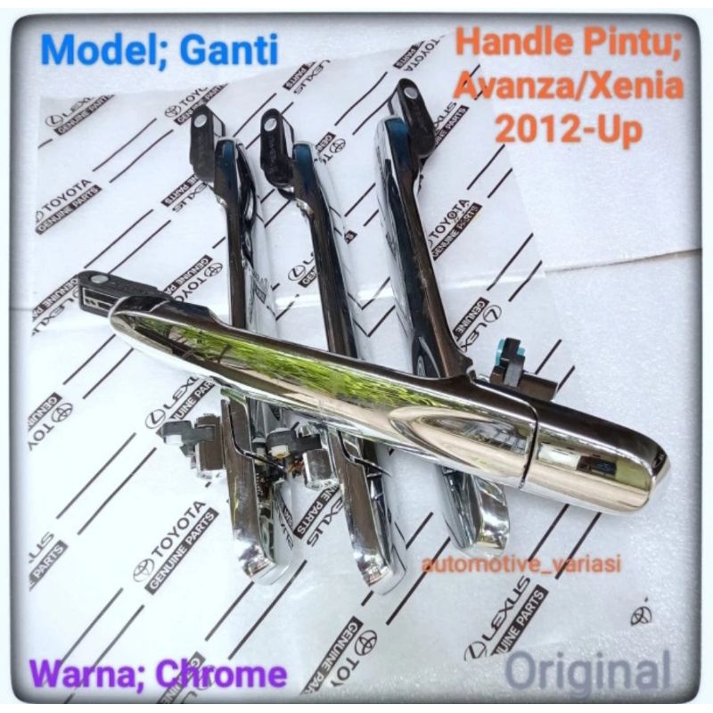 Handle Pintu Luar Avanza Xenia 2012 Up Handle Pintu Avanza Veloz Chrome Handle Pintu Luar Xenia All 