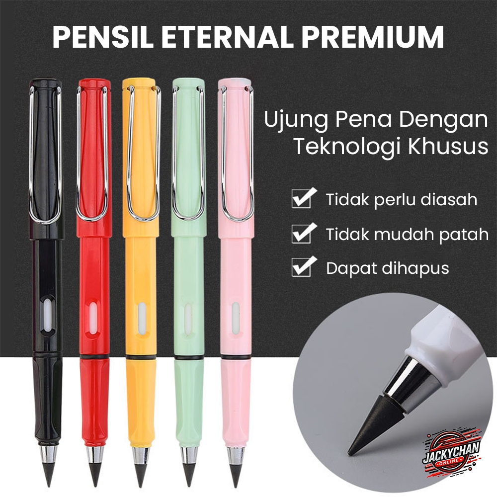 

JC Eternal Pensil Premium / Pensil Eternal Abadi Tak Bisa Habis