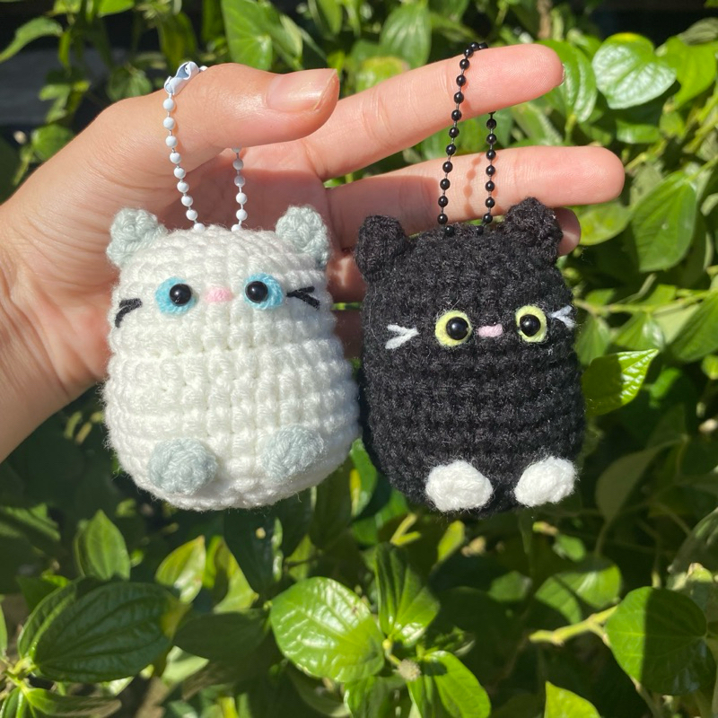 Cat Keychain Crochet
