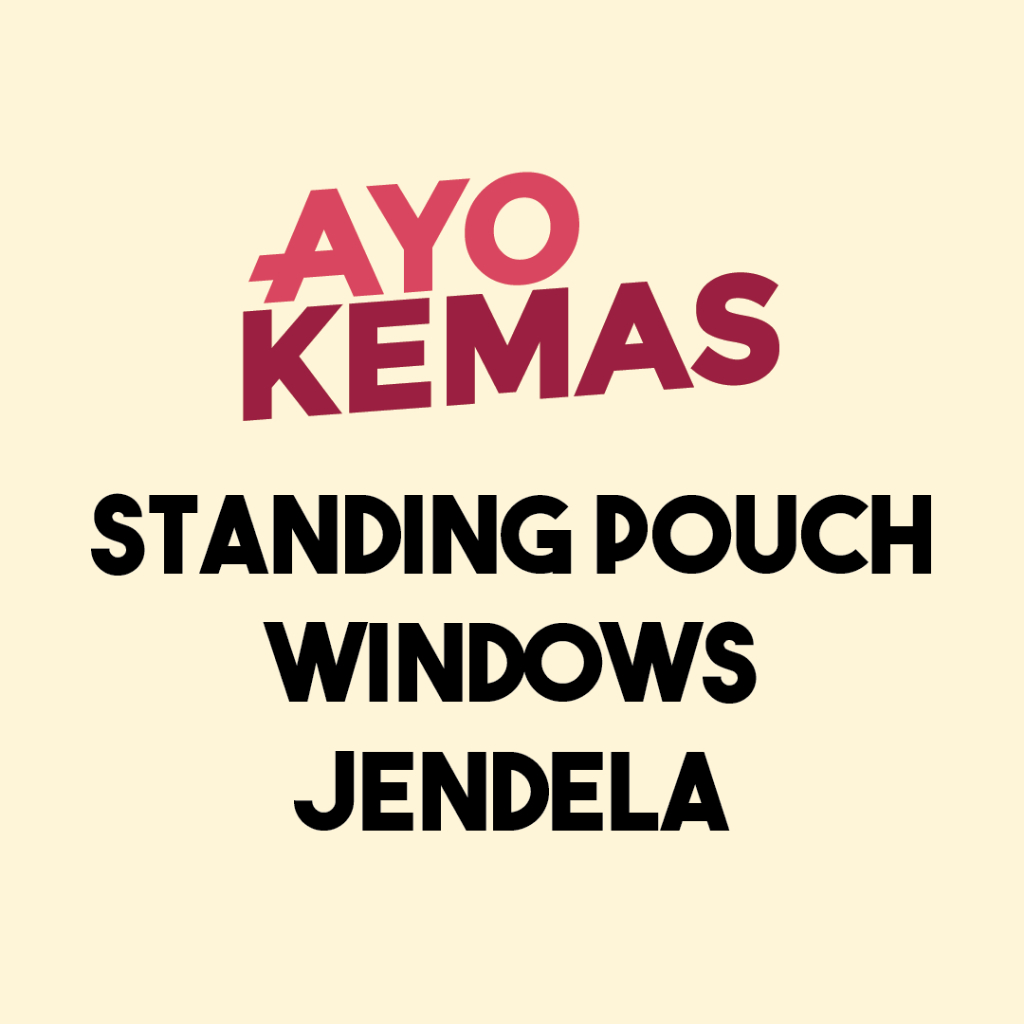 

CETAK KEMASAN STANDING POUCH WINDOWS