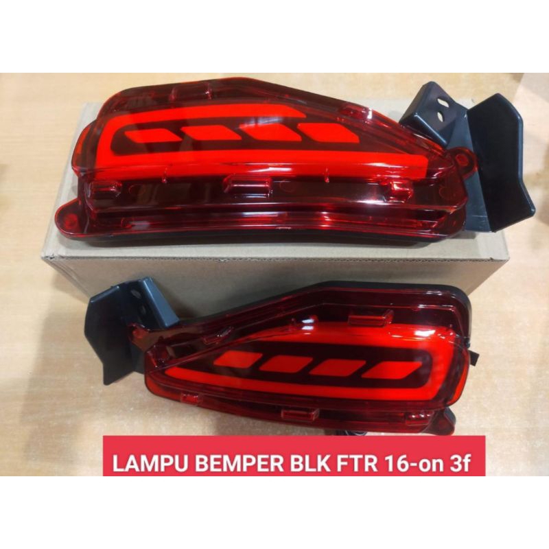 LED BUMPER FORTUNER VRZ SEIN MATA KUCING REFLECTOR BUMPER BELAKANG MOBIL FORTUNER VRZ