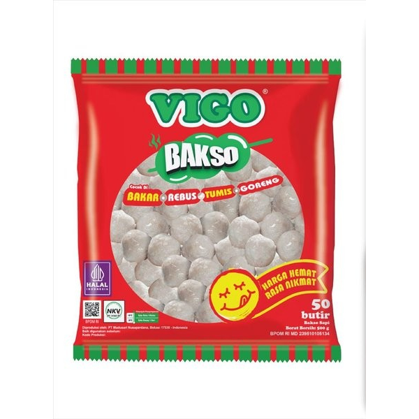 

Bakso Sapi VIGO 500gr