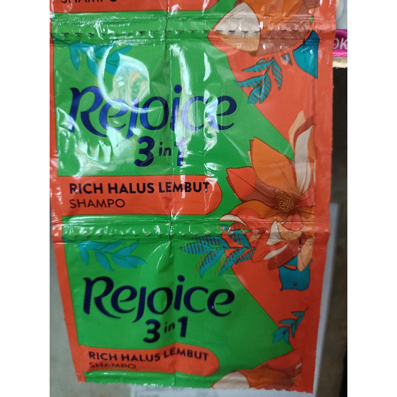 REJOICE 3 IN 1 SHAMPO PER RENCENG 24SACHET