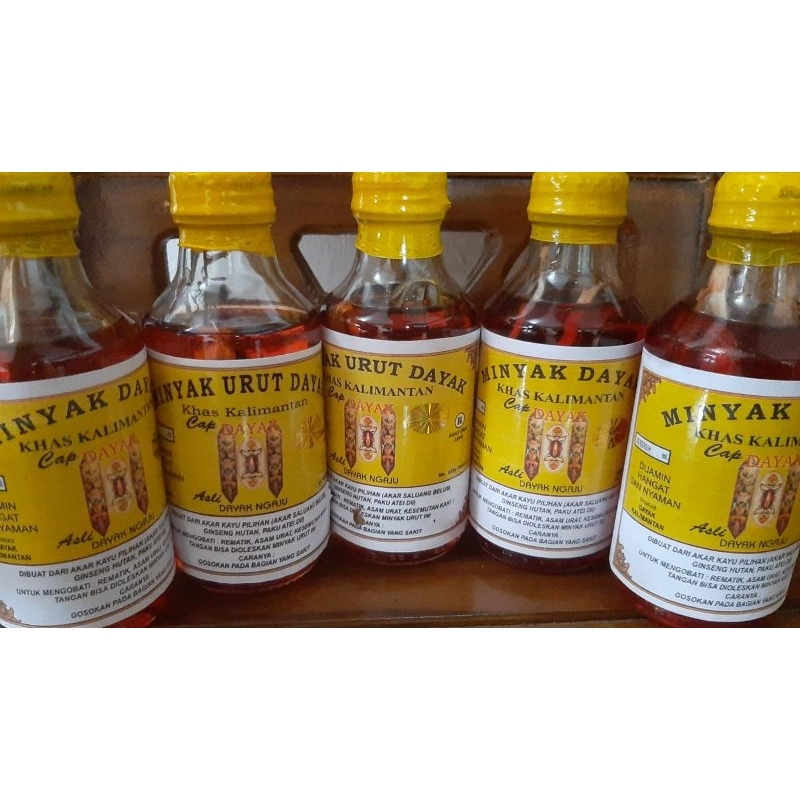 MINYAK URUT DAYAK KHAS KALIMANTAN