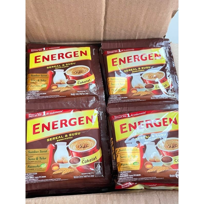 

5 sachet Energen | minuman sereal dan susu | Energen vanila | Energen coklat