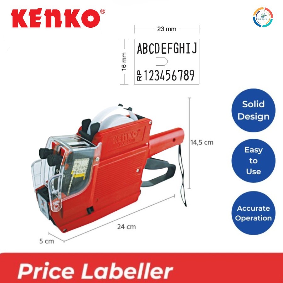 

Kenko Price Labeller / Alat Label Harga Kenko MX 6600 A