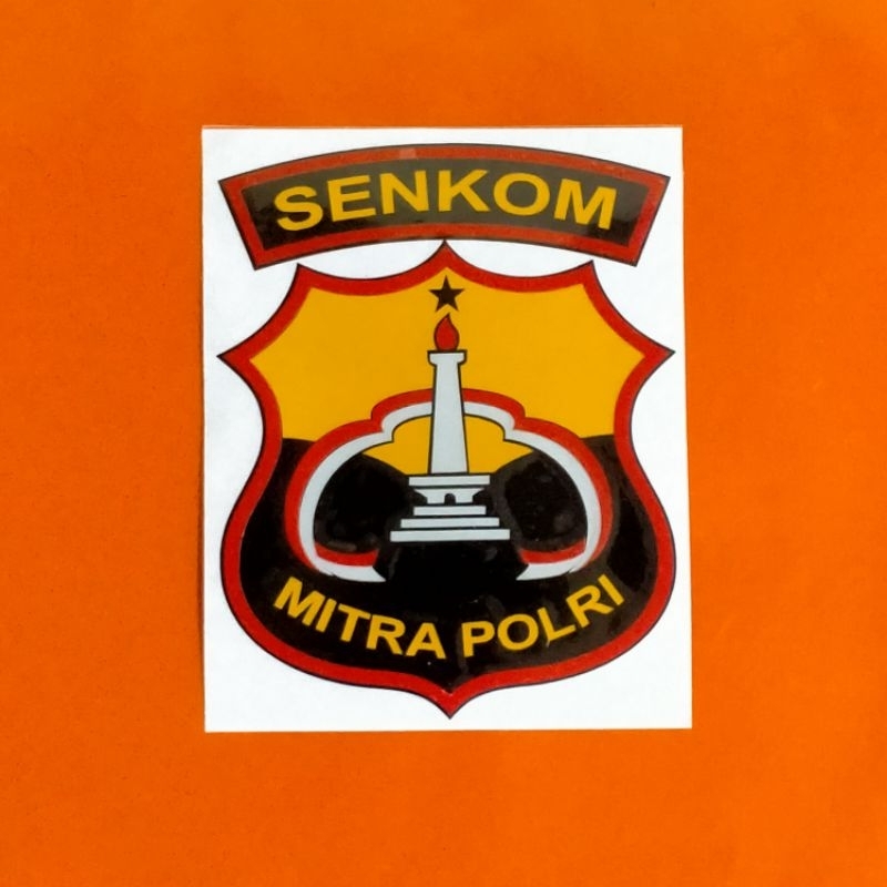 Sticker SENKOM MITRA POLRI