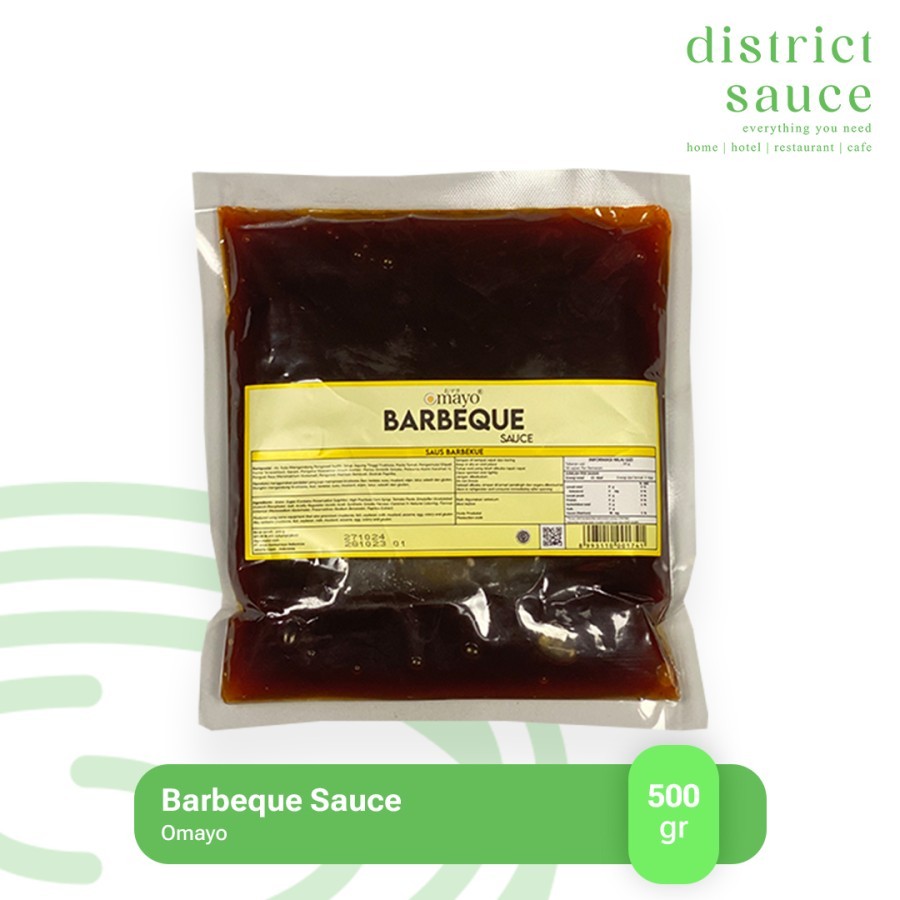 

Saus Barbeque | Omayo Barberque sauce 500 gr | Saus Saos Barberque