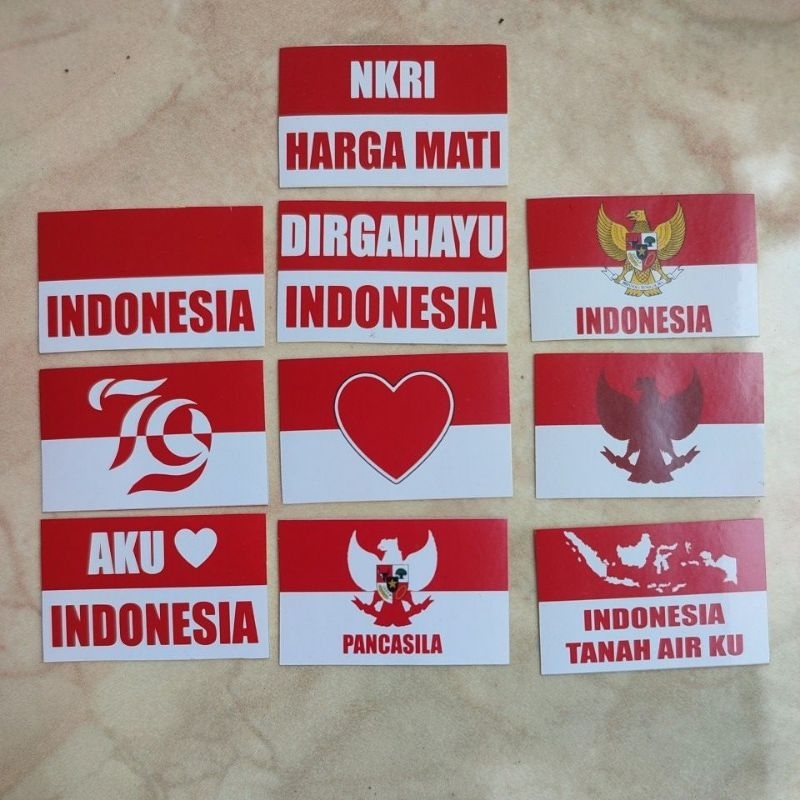 

Stiker Pipi bendera 100 PCS / Stiker merah putih/ Stiker Bendera / Stiker Dewasa dan anak