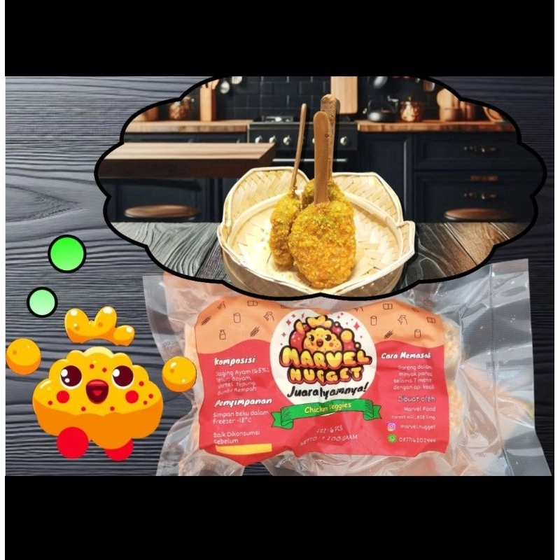 

Chicken Nugget Veggies Homemade