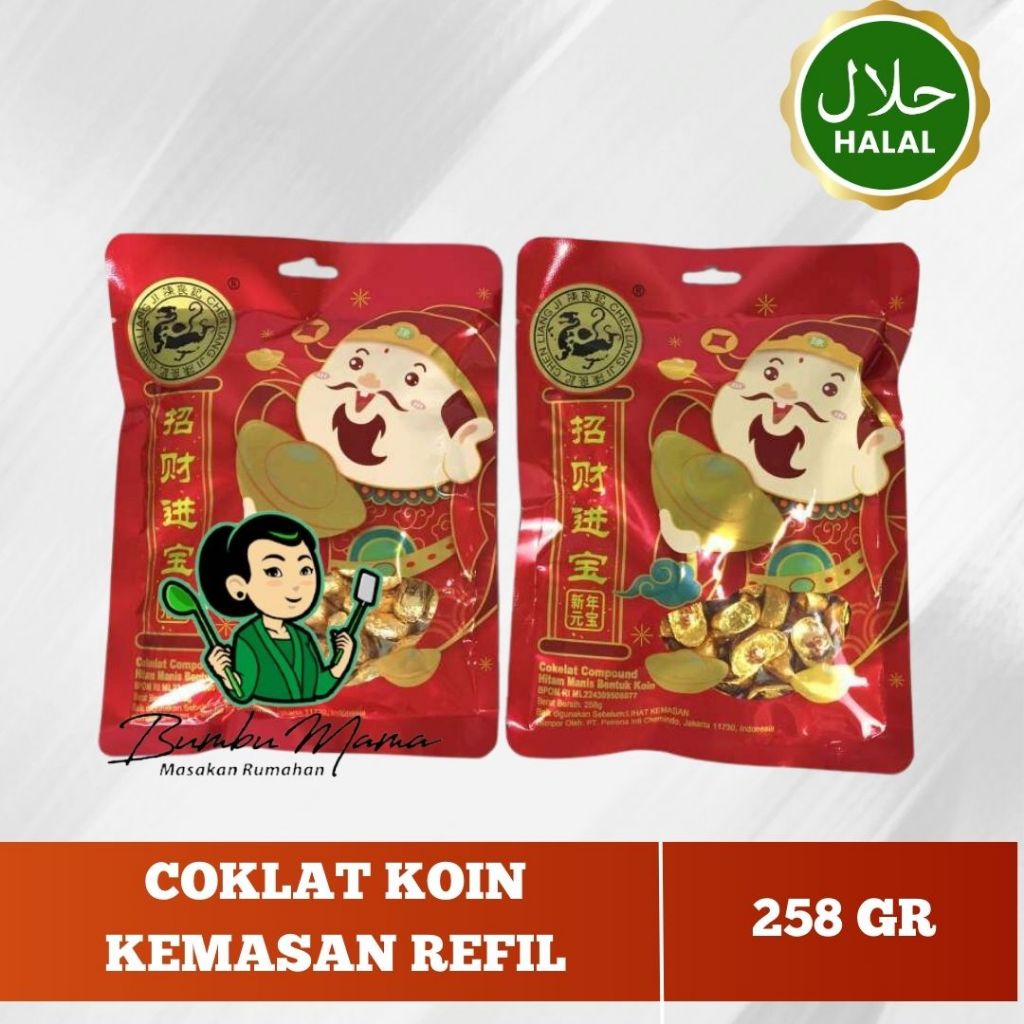 

Coklat Koin Emas Imlek / Cokelat Compound Bentuk Koin / 258 Gr