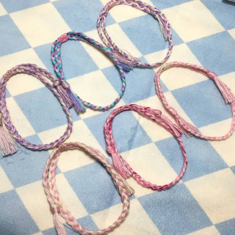 Pastel Braided Bracelet | Gelang Tali Kepang | Pastel Series