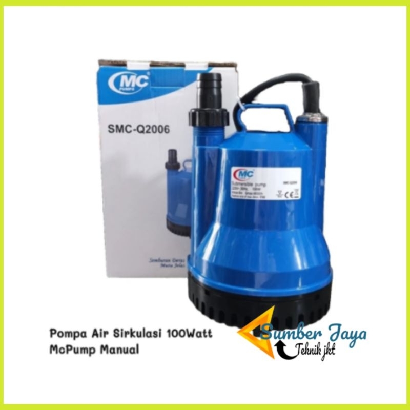 Pompa Celup McPump 100 Watt / Pompa Celup Kolam Ikan