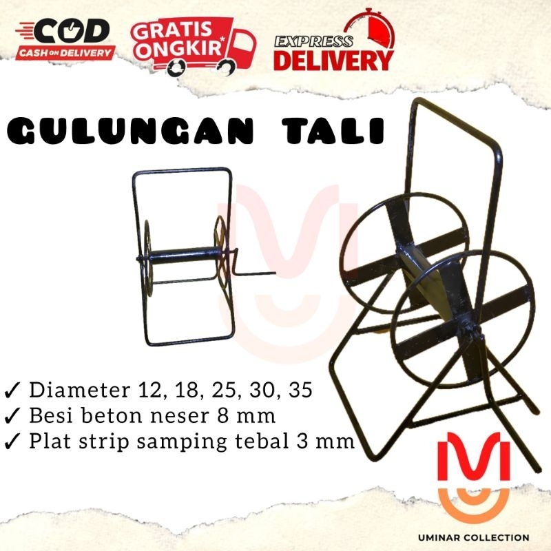 Gulungan Tali Layangan | Gulungan Kabel | Gulungan Selang | Gulungan Senar | Gulungan Benang D12, 18