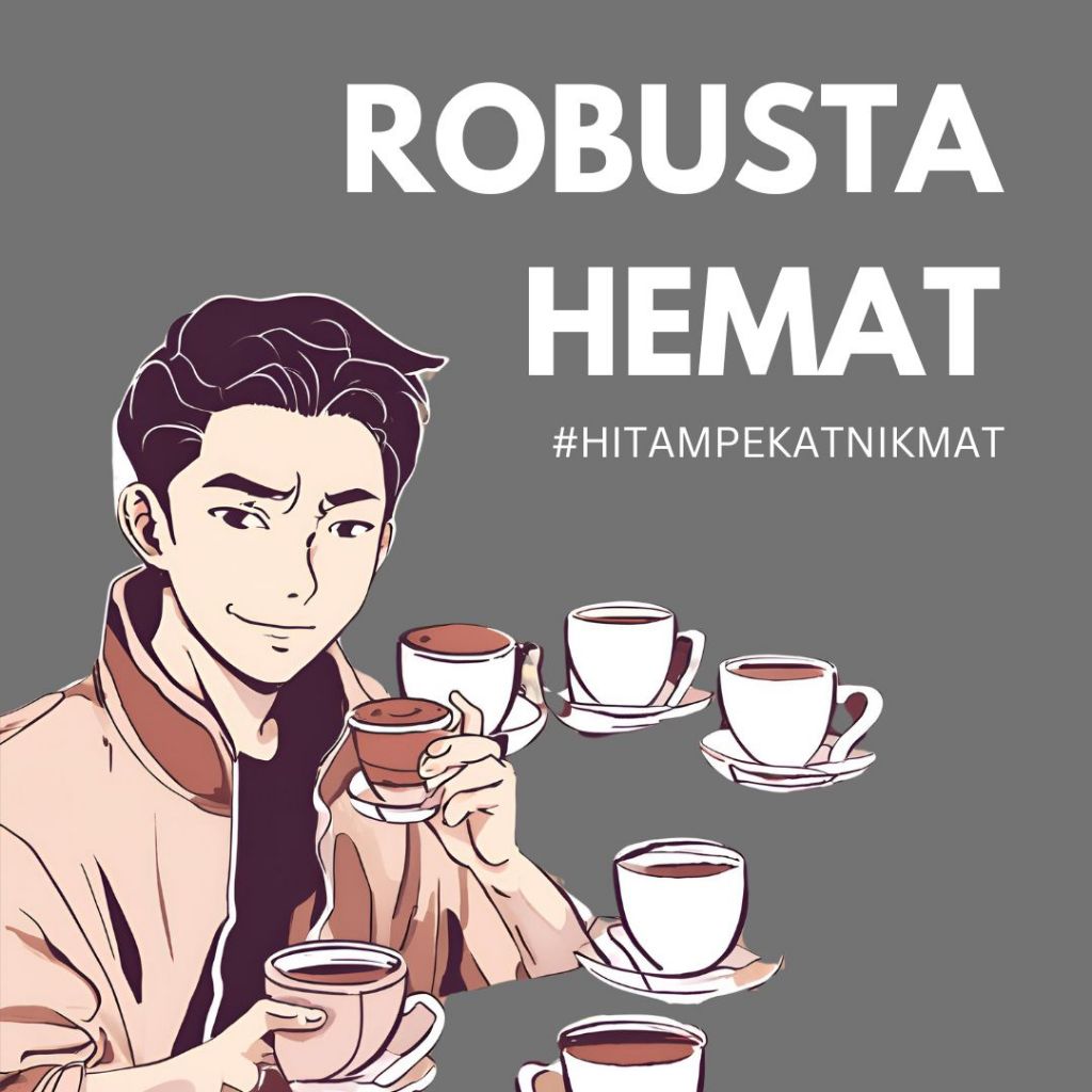 

Waterground Coffee Kopi ROBUSTA Es Kopi Susu Harga Hemat Rasa Nikmat Biji Kopi GRADE 1, 1KG