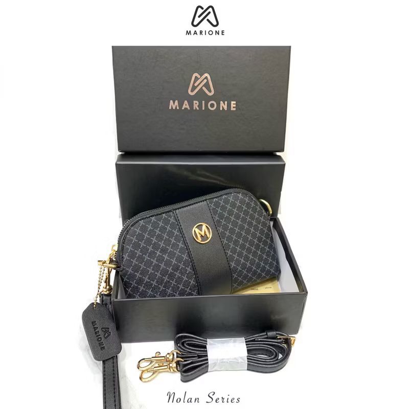 Tas Original Wanita Tas Selempang - Marione Wonka Free Box & Invoice