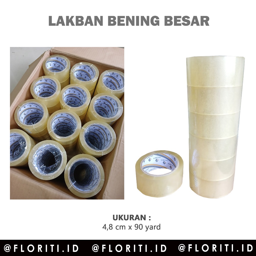 

(DUS) Lakban bening besar