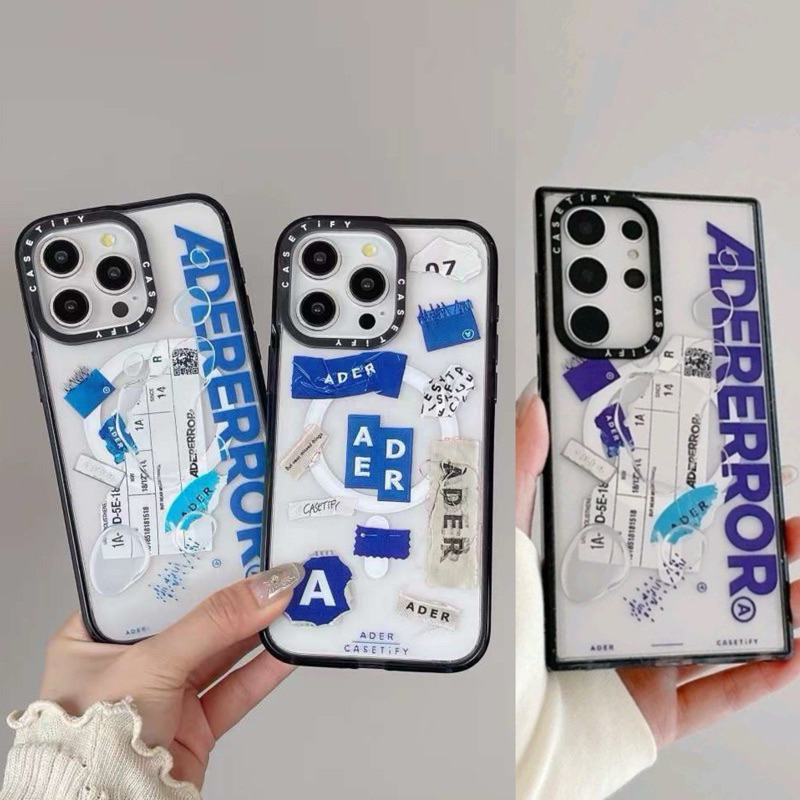 Casing ADERERROR Magnetic Magsafe Magnet Casetify Full Cover 11 11Pro 11Pro Max 12 12Pro 12Pro Max 1