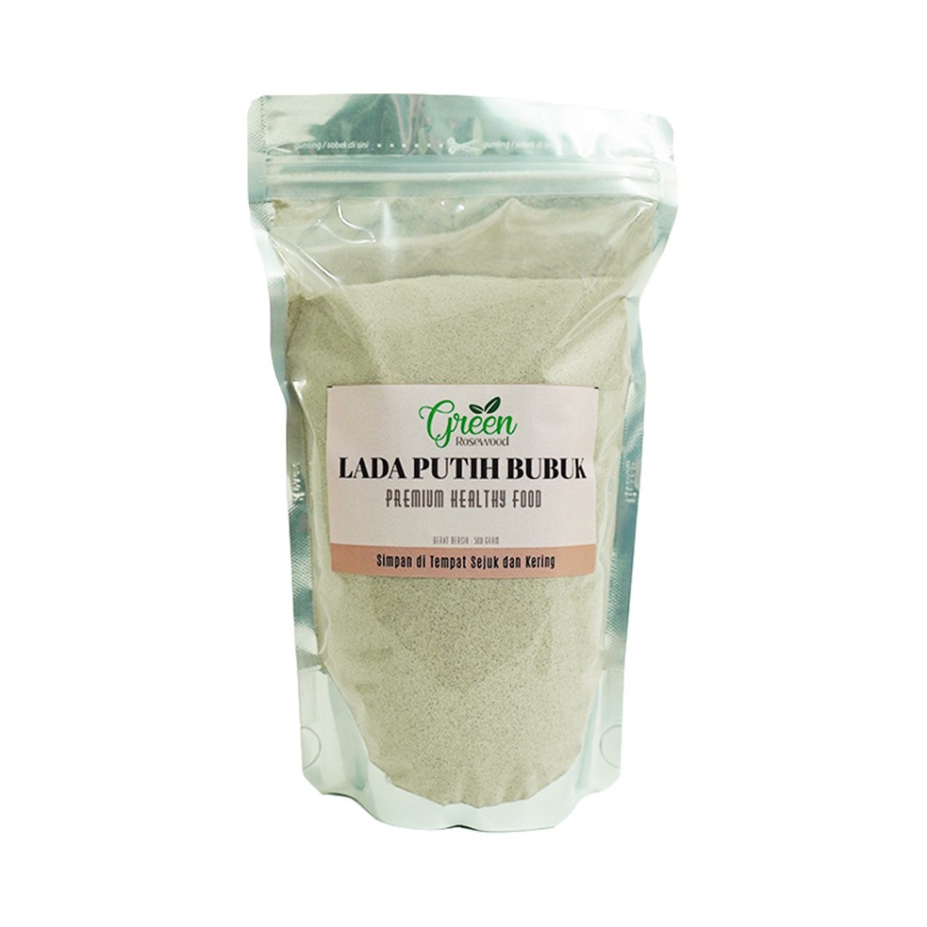

[MURNI TANPA CAMPURAN] LADA PUTIH BUBUK/MERICA BUBUK ASLI 500 GRAM