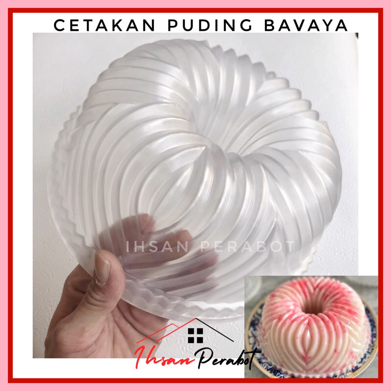 Cetakan Puding Bavaya / Cetakan Ager Bavaya / Twist Jumbo