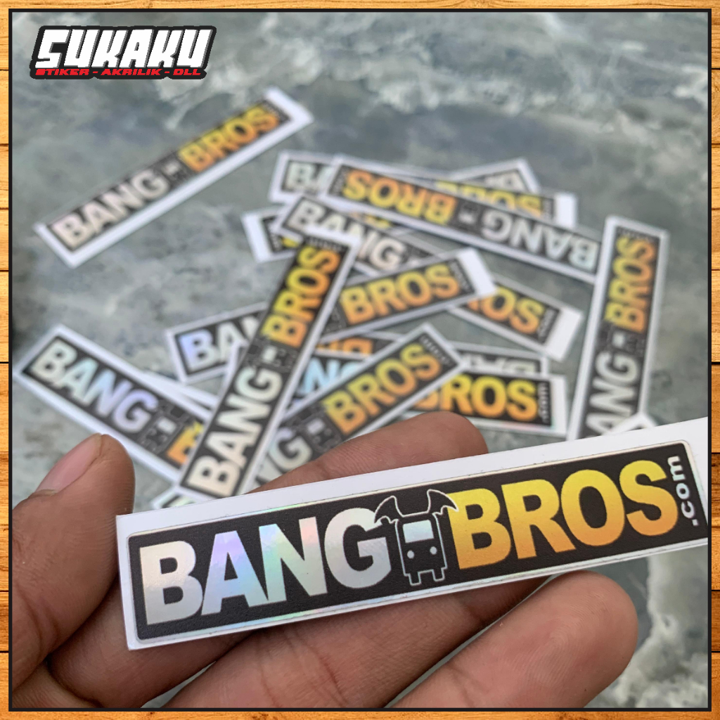 

STIKER BANGBROS - HOLOGRAM