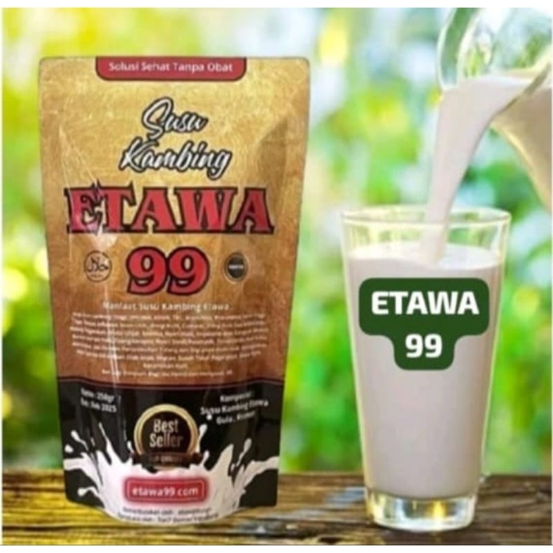 

Susu kambing etawa 99 isi 250 gram