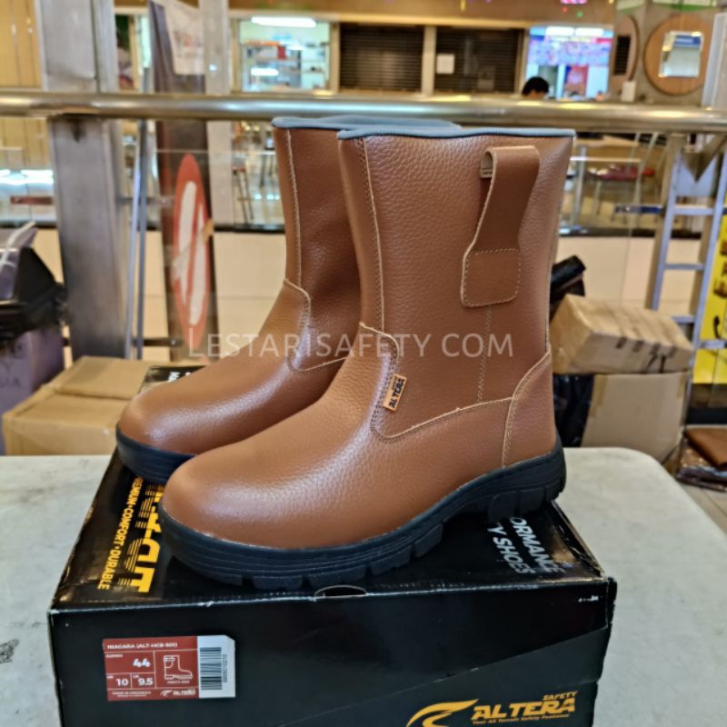 Sepatu Safety Altera Niagara Brown Original