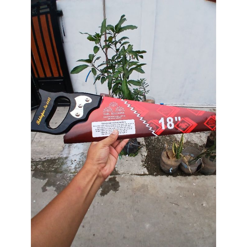 Gergaji New Schliper 18 inch Gergaji Cap Mata Potong Kayu