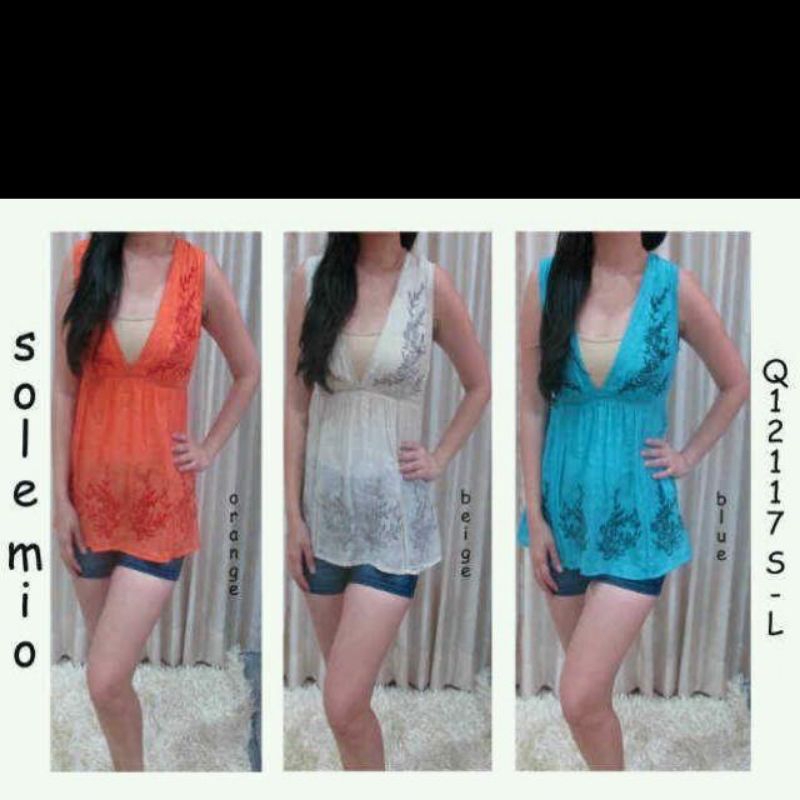 SALE Atasan Solemio Q12117