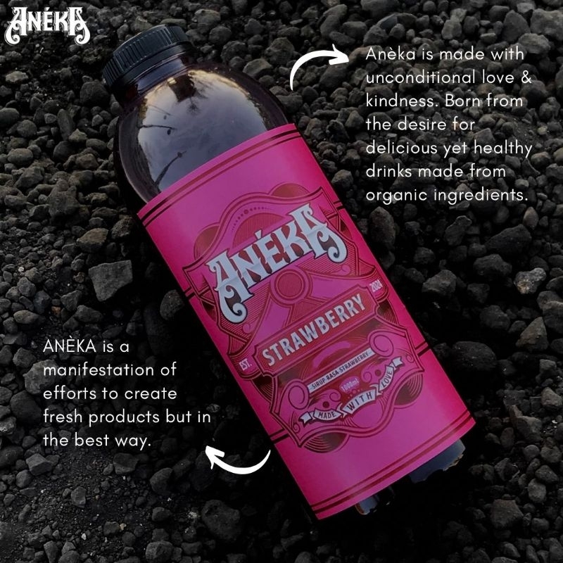 

Aneka Premium Syrup Strawberry 1200ml Syrup Strawberry